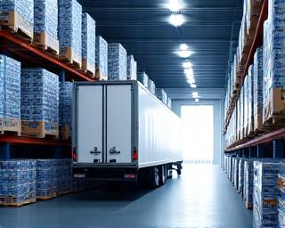 Distribution of dairy and frozen food products
